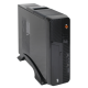 Корпус LP S605 BK 400W Slim 2xUSB 2.0