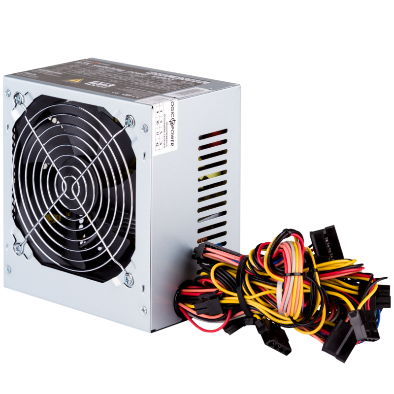 БВ 2610 Блок живлення ATX-500W, 12см, кабель живлення, 2 SATA, CE, FCC, OEM