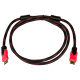 Кабель HDMI-HDMI Ver 1.4 для 3D 1.5 м (дод. обплетення)