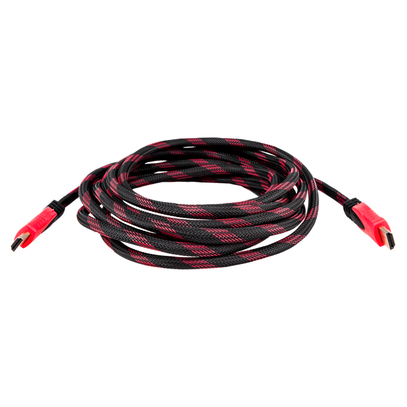 Кабель HDMI-HDMI Ver 1.4 для 3D 4.5 м (дод. обплетення)
