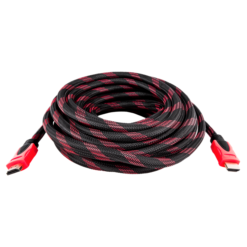 Кабель HDMI-HDMI Ver 1.4 для 3D 10 м (дод. обплетення)