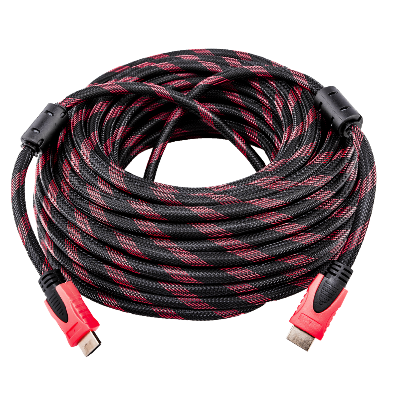 Кабель HDMI-HDMI Ver 1.4 для 3D 20 м (додаткове обплетення)