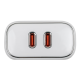 Зарядка для телефону LP 35W (Type-C + Type-C) PD + кабель (Type C to Lightning) 35WCH