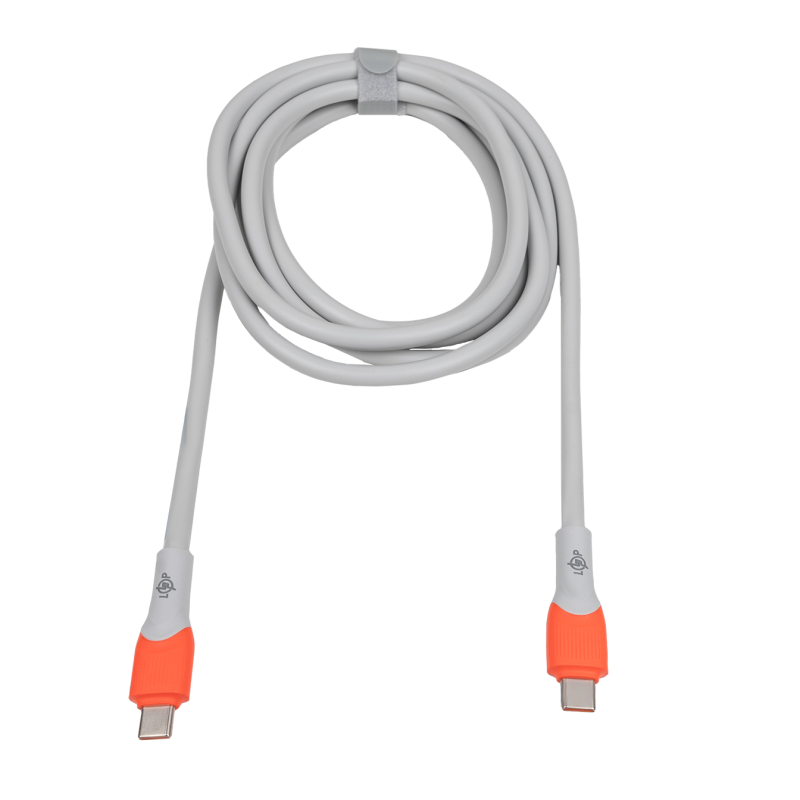Кабель (шнур) LP USB Type-C to USB Type-C 2.4A 100W зі швидкою зарядкою (PD) 2м C1001MC