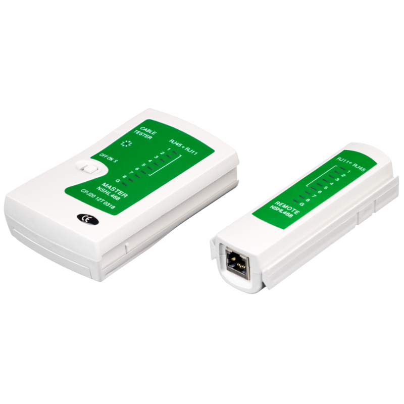 Тестер кабельний для RJ45 і RJ12 LP-468N