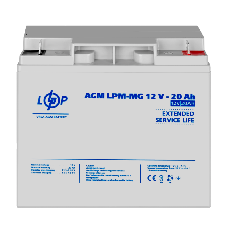 Акумулятор мультигелевий AGM LPM-MG 12V - 20 Ah для Mercedes