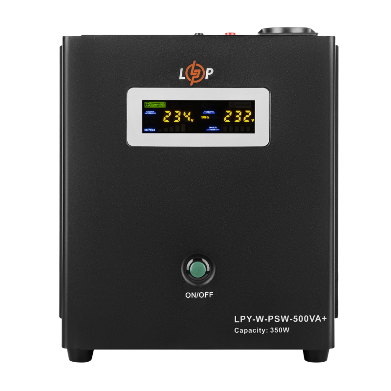 Комплект резервного живлення LP (LogicPower) ДБЖ + літієва (LiFePO4) батарея (UPS W500+ АКБ LiFePO4 410W)