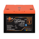 Акумулятор LP LiFePO4 12,8V - 64Ah (820Wh) (BMS 80A/64А) пластик Smart BT