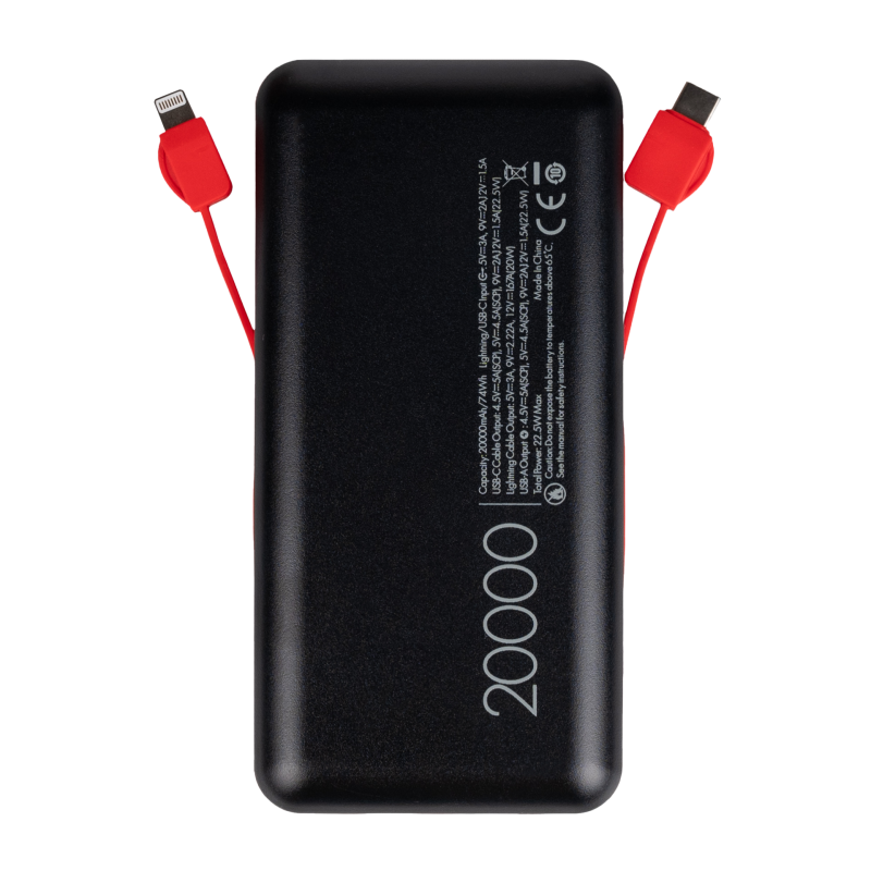 Зовнішній акумулятор (Power Bank) LP PQ24 20000mAh 22.5W