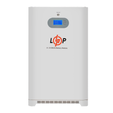 Акумулятор LP LiFePO4 51,2V - 280 Ah (14336 Wh) (Smart BMS 200A) с LCD AB RS485/CAN