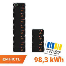 Високовольтний акумулятор LP LiFePO4 Battery HVM 614,4V 160Ah (98304 Wh) BMS 160А метал