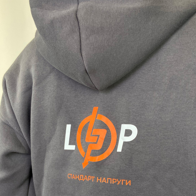 Батник LP графіт без змійки (р. XL)