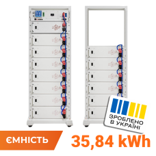 Акумулятор LP LiFePO4 Battery HVM 716,8V 50Ah (35840 Wh) BMS 160А P AB Lrack white