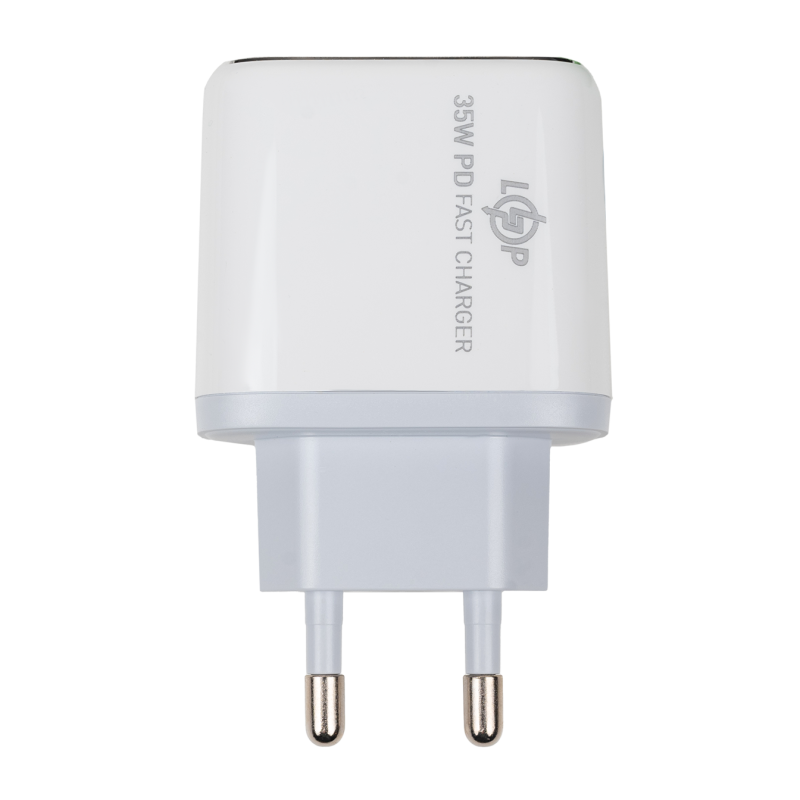 Зарядка для телефону LP 35W (Type-C + Type-C) PD + кабель (Type C to Lightning) 35WCH