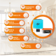 Комплект резервного живлення LogicPower W3000 + літієва (LiFePO4) батарея 5888Wh
