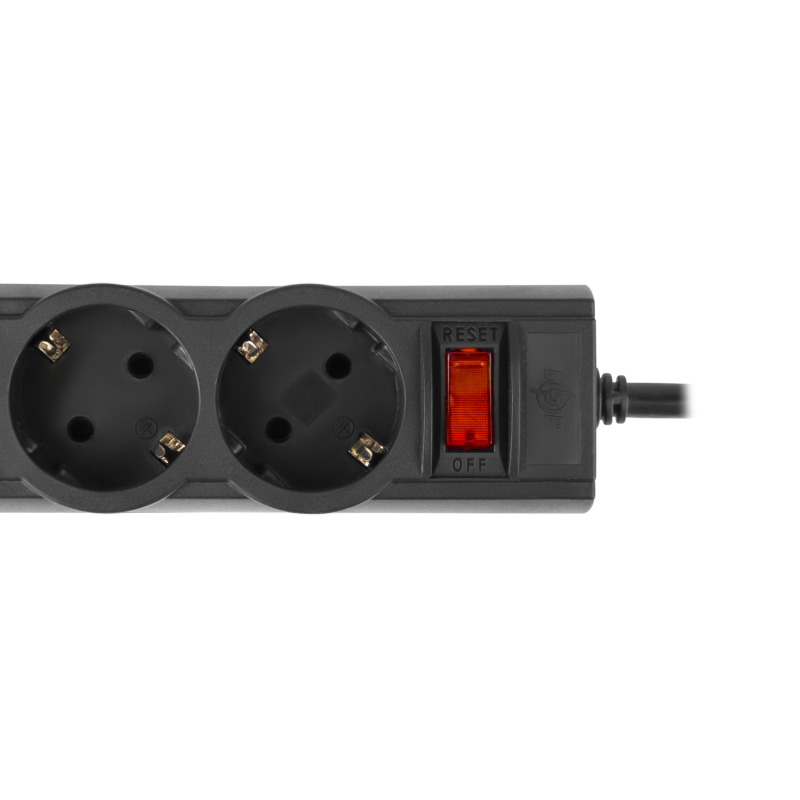 Мережевий фільтр PREMIUM LP-X5 2 м Black (3520Вт)