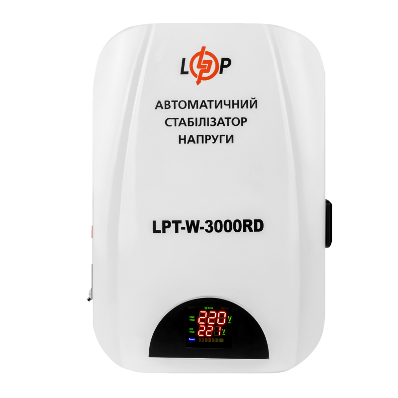 Стабілізатор напруги LPT-W-3000RD (2100Вт)
