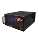Акумулятор LP LiFePO4 51,2V - 100 Ah (5120Wh) (BMS 200A/100А) з LCD метал Smart RM RS485/CAN