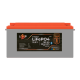Акумулятор LP LiFePO4 12,8V - 160 Ah (2048Wh) (BMS 100A/80А) пластик Smart BT