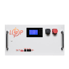 Акумулятор LP LiFePO4 51,2V - 230 Ah (11776Wh) (BMS SP 200A/100A) RM RS485/CAN LCD WH