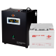 Комплект резервного живлення для котла LP (LogicPower) ДБЖ + гелева батарея (UPS W500 + АКБ GL 480W)Зарядний пристрій для акумуляторів LiFePO4 24V (28.8V)-20A-480W