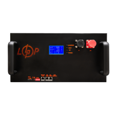 Акумулятор LP LiFePO4 51,2V - 230 Ah (11776Wh) (Smart BMS 200A/100А) з LCD метал RM RS485/CAN