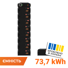 Високовольтний акумулятор LP LiFePO4 Battery HVM 460,8V 160Ah (73728 Wh) BMS 125А метал