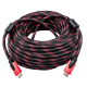 Кабель HDMI-HDMI Ver 1.4 для 3D 20 м (додаткове обплетення)