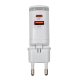 Зарядка для телефона LP 25W (Type-C+USB) QC3.0 PD + кабель (Type-C to Type-C) 25WCH