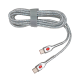 Кабель (шнур) LP USB Type-C to USB Type-C 65W зі швидкою зарядкою (QC) 2м C652MC