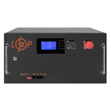 Акумулятор LP LiFePO4 51,2V - 160 Ah (8192Wh) (BMS SP 150A/100А) RM RS485/CAN LCD BL
