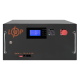 Акумулятор LP LiFePO4 51,2V - 160 Ah (8192Wh) (BMS SP 150A/100А) RM RS485/CAN LCD BL