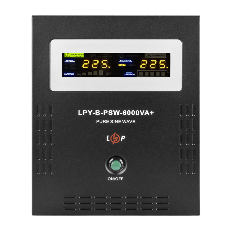 Комплект резервного живлення LP (LogicPower) ДБЖ + гелева батарея (UPS B6000 + АКБ GL 4800W)