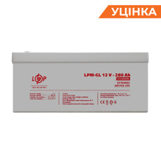 Розпродаж (13185) Акумулятор гелевий LPM-GL 12V - 280 Ah (2023)