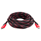 Кабель HDMI-HDMI Ver 1.4 для 3D 10 м (дод. обплетення)