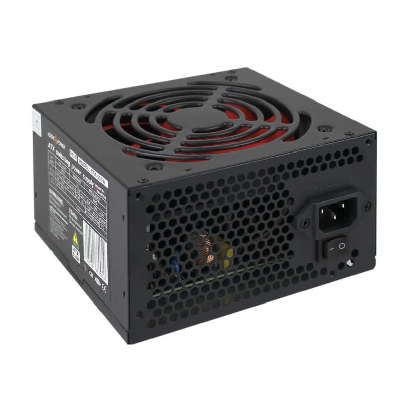 Комп'ютерний блок живлення ATX-550W, 12см, 4xSATA, PCI Dх2 6PIN 24 pin power