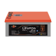 Акумулятор LP LiFePO4 25,6V - 160 Ah (4096Wh) (BMS 200A/100А) пластик LCD Smart BT