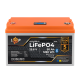 Акумулятор LP LiFePO4 25,6V - 50 Ah (1280Wh) (BMS 80A/50А) пластик LCD Smart BT
