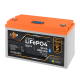 Акумулятор LP LiFePO4 25,6V - 50 Ah (1280Wh) (BMS 80A/50А) пластик LCD Smart BT