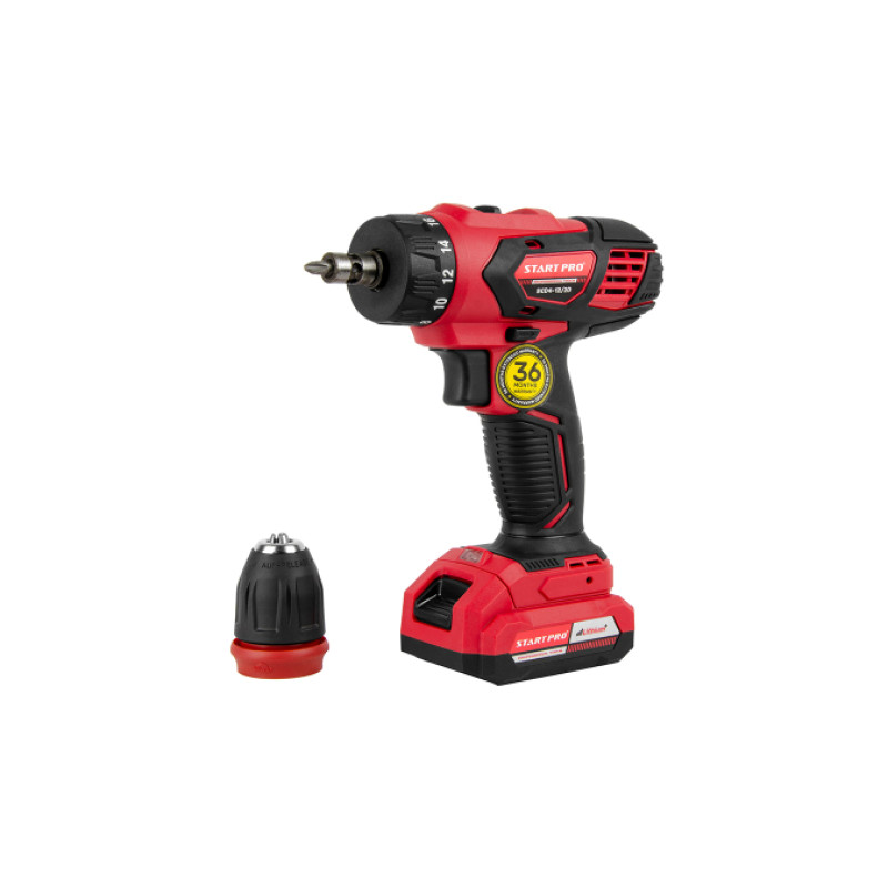 Шуруповерт акумуляторний Start Pro SCD4-12/2DFR