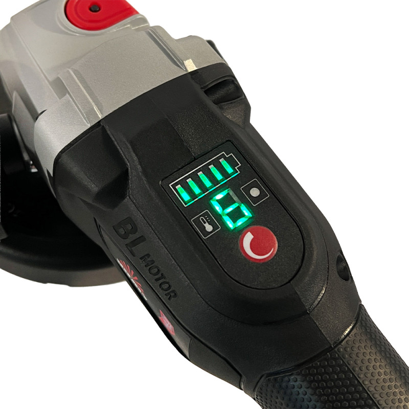 Шліфмашина кутова акумуляторна Vitals Professional ALs 18125v BS SmartLine+