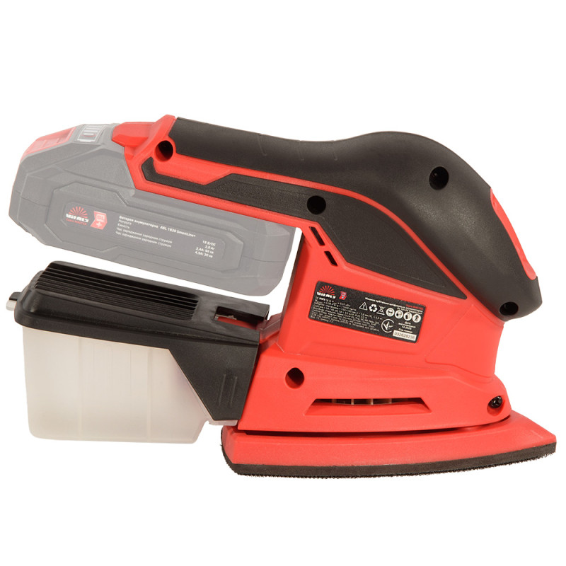 Полірувальна машина акумуляторна Vitals Master PS 18125v SmartLine+