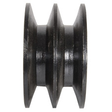 Шків на два струмки для валу, діаметром 25,40 для двигуна торгівельної марки Кентавр