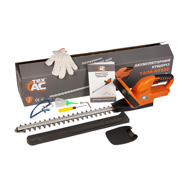 Акумуляторний кущоріз Tex.AC TAOE-HT520