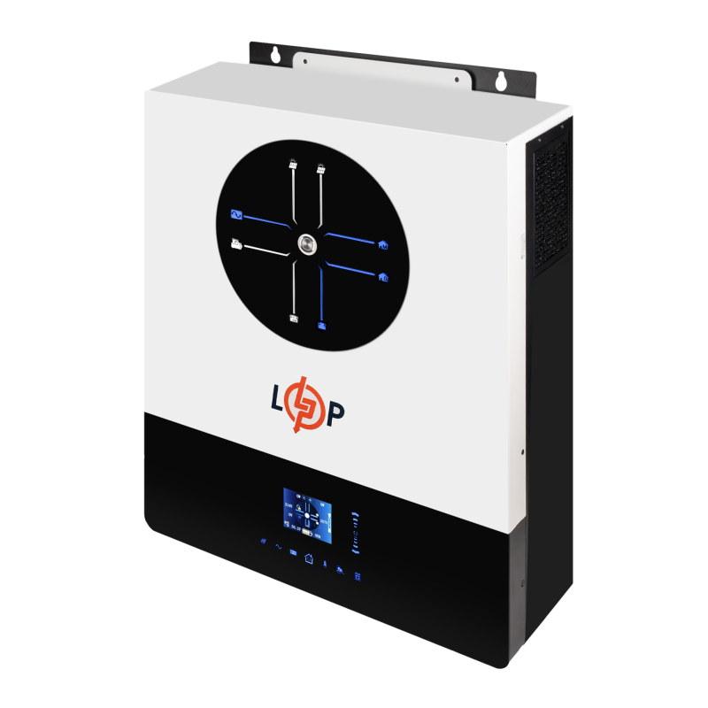 Гібридний сонячний інвертор (ДБЖ) LPW-MAXII-ULTRA 11000VA (11000Вт) 48V 150A MPPT 90-450V ON-OFF GRID
