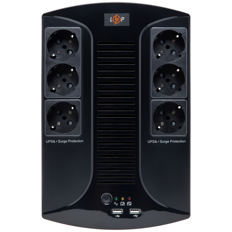 Лінійно-інтерактивне ДБЖ LP 650VA-6PS (455Вт)