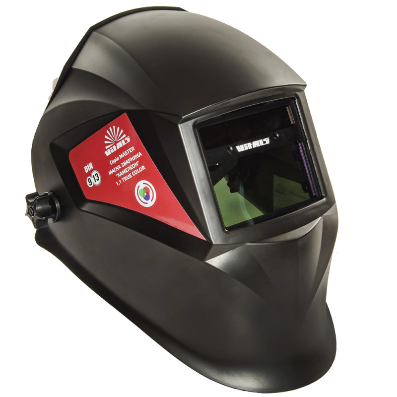 Маска зварювальника хамелеон Vitals Master 1.1 true color